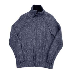 LUCKY LEGEND Wool Winter Thick Knit Fleece Jacket​​​​​​​